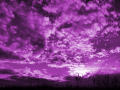 Clouds In Purple Sky 2