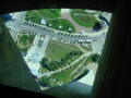 CN Tower View Looking Straight Down Through Glass Floor