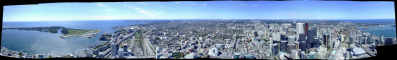 Panorama View From CN Tower