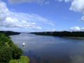 View From Foyle Bridge, Londonderry / Derry, Northern Ireland (Looking North Towards Donegal)