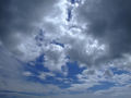 Gray Clouds / Blue Sky