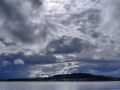 Scrabo Tower With Ominous Looking Storm Clouds