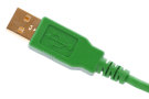 Green USB Connector