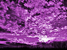 Clouds In Purple Sky 2