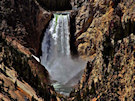 Yellowstone National Park Waterfall