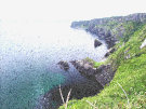 Antrim Cliffs From Near Kinbane Castle