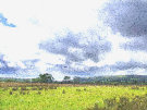 Irish Countryside 5 (Dark Clouds)