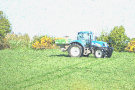 Tractor Spreading Fertilizer 2