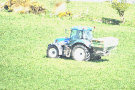 Tractor Spreading Fertilizer 3