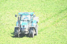 Tractor Spreading Fertilizer 4