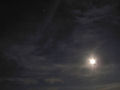 Moonlight Night Sky