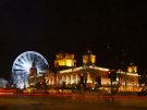 Belfast Wheel At Night 6 - with Belfast City Hall in the foreground.