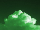 Cloud In Green Sky