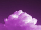 Cloud In Purple Sky