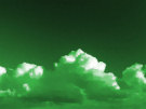 Clouds In Green Sky