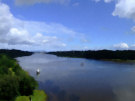 View From Foyle Bridge, Londonderry / Derry, Northern Ireland (Looking North Towards Donegal)