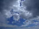 Gray Clouds / Blue Sky