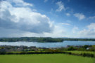 View Of Portaferry And Strangford Village From Winmill Hill