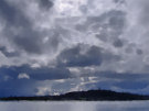 Scrabo Tower With Ominous Looking Storm Clouds