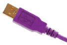 Purple USB Connector